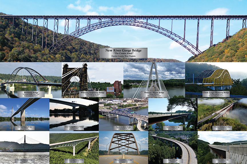 Just in time for Bridge Day! New bridge poster available for download